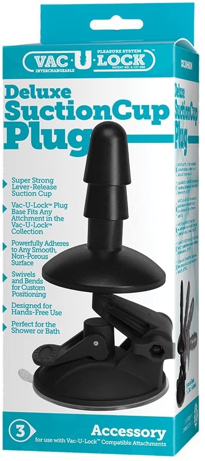 DELUXE SUCTION CUP PLUG