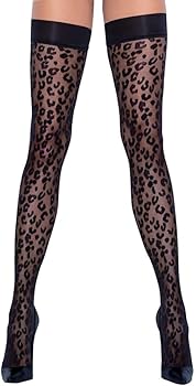 CALZE LEOPARDO