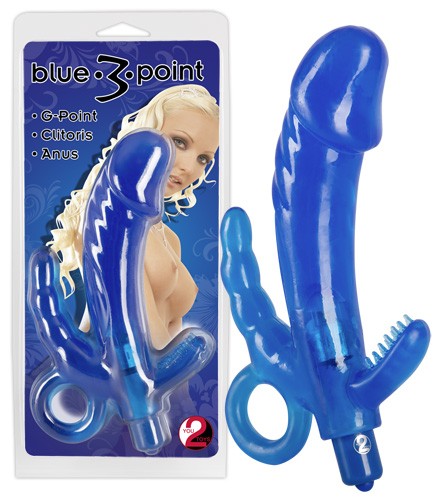BLUE 3 POINTS VIBRATOR BLUE 3 POINTS VIBRATOR