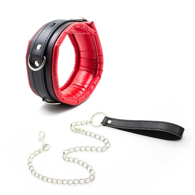 COLLARE NERO-ROSSO COLLARE NERO-ROSSO
