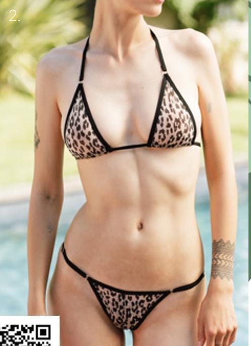 DUE PEZZI ANIMALIER