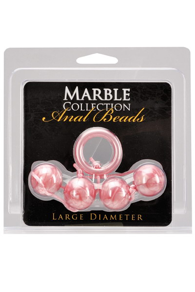 MARBLE COLLECTION ANAL BEADS