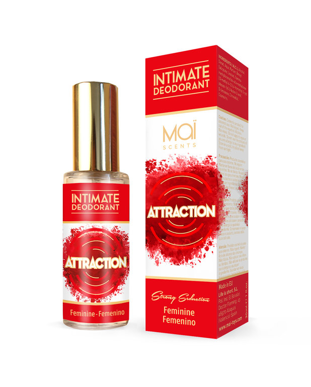 DEODORANTE FEROMONI ATTRACTION FEMMINILE DEODORANTE FEROMONI ATTRACTION FEMMINILE
