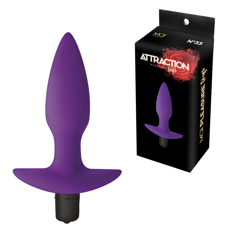 VIBRATORE ANALE ATTRACTION N.55 VIBRATORE ANALE ATTRACTION N.55