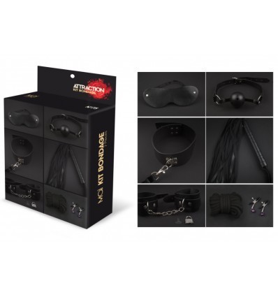 KIT FETISH MAI 7 PEZZI BONDAGE KIT FETISH MAI 7 PEZZI BONDAGE