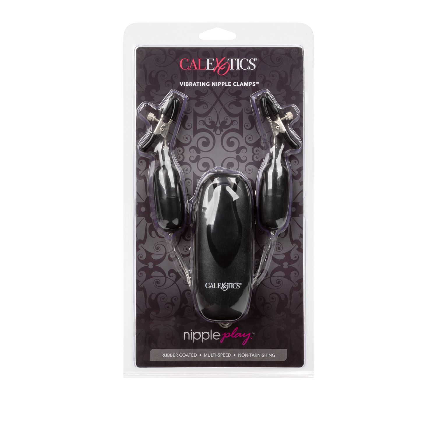 NIPPLE CLAMPS BLACK VIBRO