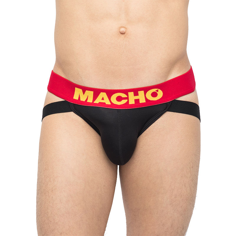 MACHO JOCK NERO/ROSSO