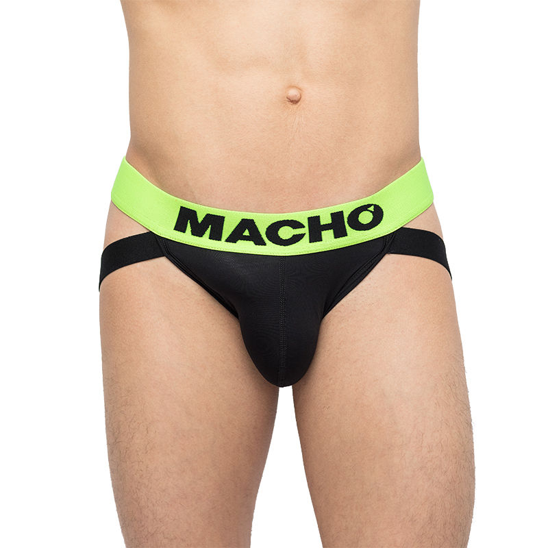 JOCK MACHO NERO/VERDE